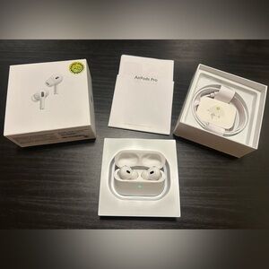 Apple AirPods Pro (2nd Gen) Noise Cancelling Water Resistant Model A2968